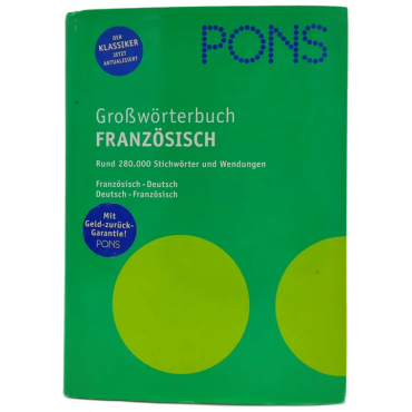 PONS Großwörterbuch Französisch 2006