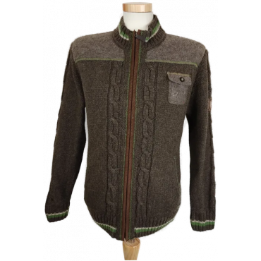 Spieth & Wensky Herren Strickjacke  mehrfarbig Gr. S