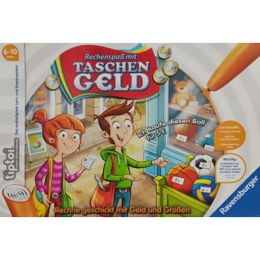 tiptoi® Rechenspaß mit Taschen Geld - Lernspiel - Ravensburger