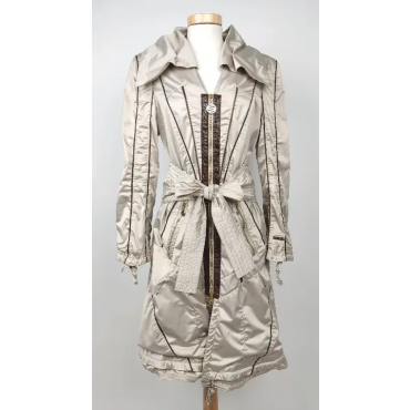 Sportalm Damen Mantel, beige - Gr. S 