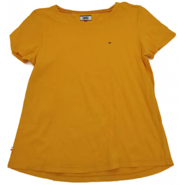 Tommy Jeans Damen Shirt gelb Gr. S