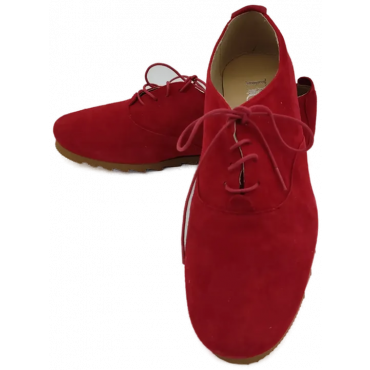 B. C. Damen Halbschuhe rot Gr.38