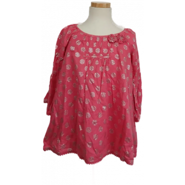 Monsoon Kinder Bluse rosa/silber 11-12 Jahre