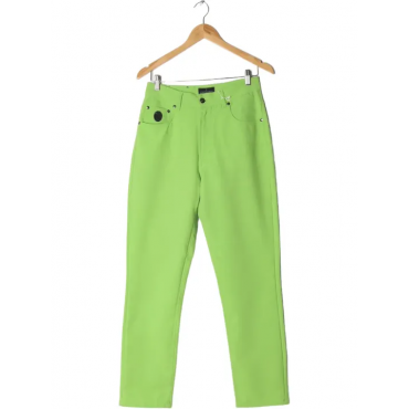 Babäm! Trussardi Vintage Damen Hose, grün - Gr. 38/40