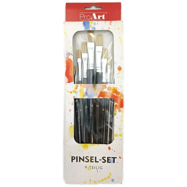 Pro Art 9-teiliges Pinsel-Set