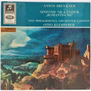 Vinyl LP - Anton Bruckner, Philharmonia Orchester London, Otto Klemperer - Sinfonie Nr. 4 Es-dur, Romantische 