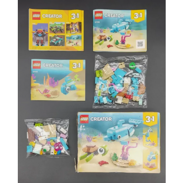 Lego Creator Delfin und Schildkröte 31128 