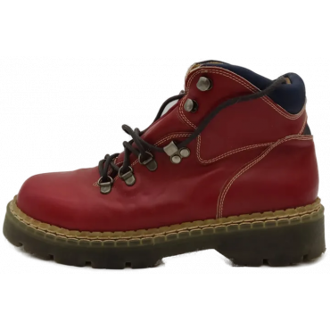 Damen Halbschuhe rot Gr. 38/39