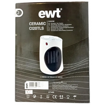 ewt CERAMIC C120TLS - Keramik Heizlüfter (OVP)
