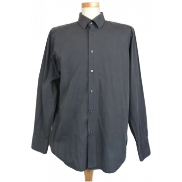  Hugo Boss Herren Hemd anthrazit Gr. 43 (17)