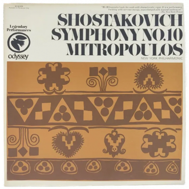 Vinyl LP - Shostakovich - Symphony No. 10 in E Minor op. 93