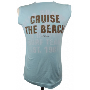 s.Oliver Kinder Shirt blau Gr. 164