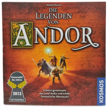 Kosmos Die Legenden von Andor, Kennerspiel des Jahres 2013