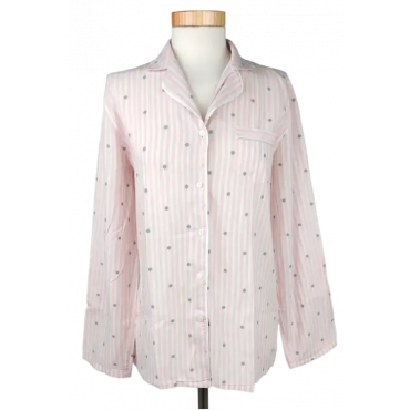 Palmers Damen Pyjama, rosa - Gr. 36-38
