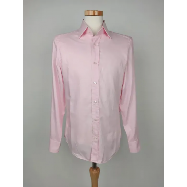 René Lezard Herren Hemd, rose - Gr. M