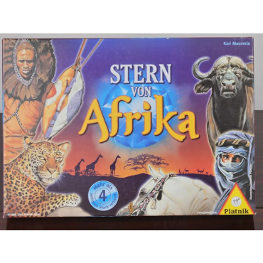 STERN von Afrika - Gesellschaftsspiel - Piatnik 