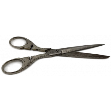 Antike Schere Solingen Kreuz 18 cm Vintage