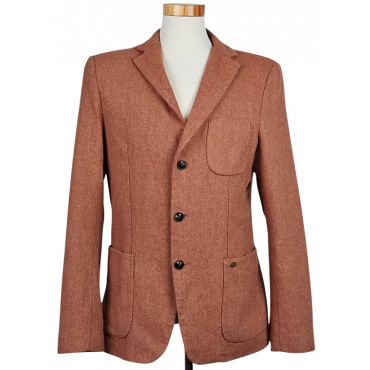 SCOTCH & SODA Herren Wollsakko, rot - Gr. L 