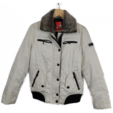 Frieda & Freddies Damen Jacke weiß Gr. 40