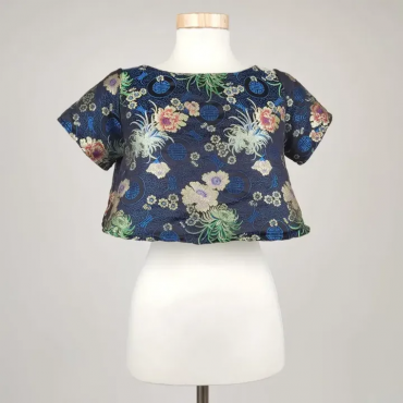 Gina Seoul Damen Top, blau - Gr. XS/34