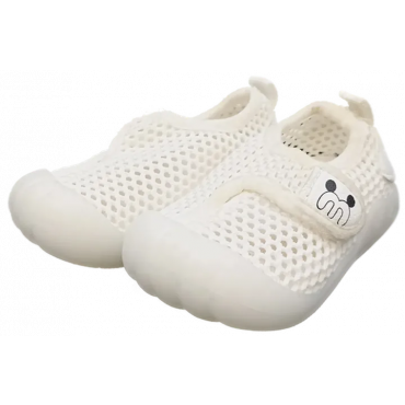 MeinBabylein Barfussschuhe weiß Gr. 17