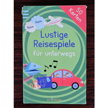 Lustige Reisespiele für unterwegs -  Gesellschaftsspiel - arsEdition