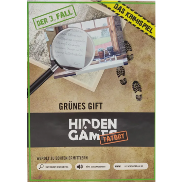 Hidden Games Tatort - Grünes Gift - Gesellschaftsspiel