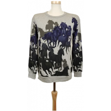 Zara Man Herren Sweater grau Gr.L