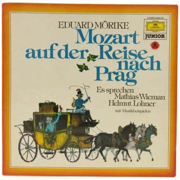 Vinyl LP - Eduard Mörike, Mathias Wieman, Helmut Lohner - Mozart auf der Reise nach Prag
