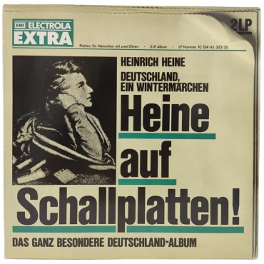 Vinyl LP - Heinrich Heine - Deutschland, ein Wintermärchen, 2-LP's