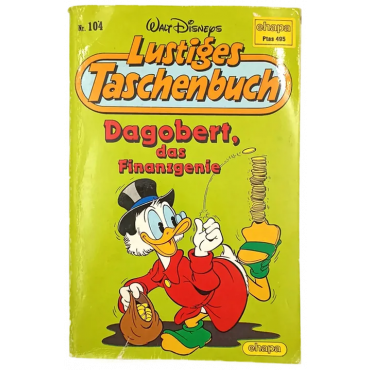 Disney Lustiges Taschenbuch "Dagobert das Finanzgenie" Nr. 104