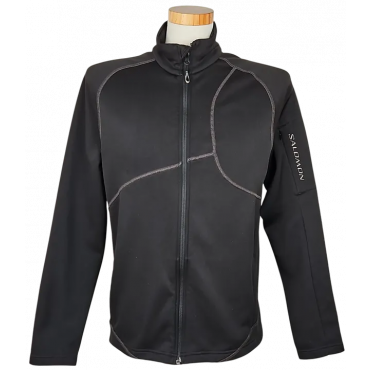 SALOMON Herren Jacke, schwarz - Gr. L 