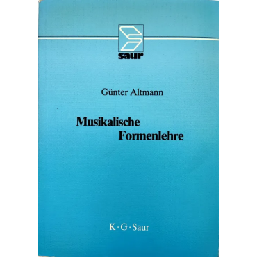 Musikalische Formenlehre - Günter Altmann