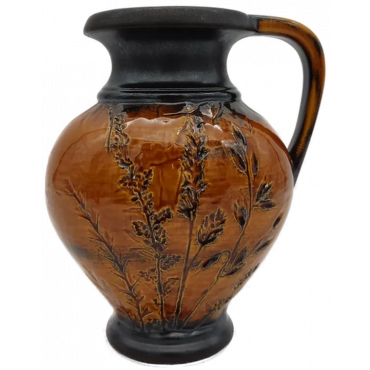 W. Germany Keramikvase braun 