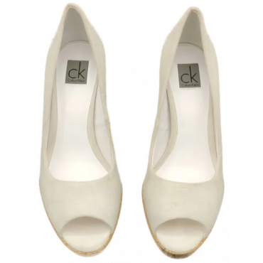 Calvin Klein Damen Schuhe weiß Gr. 39