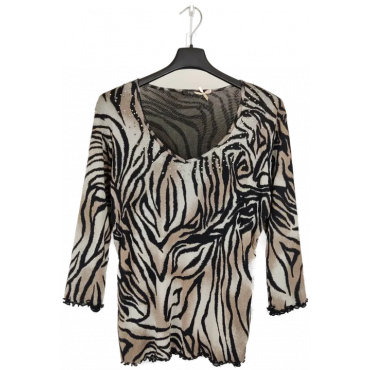 Via Appia Damen Shirt braun Gr.40