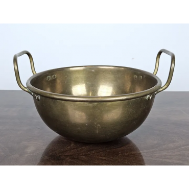 Dekorative Vintage Schüssel aus Messing 