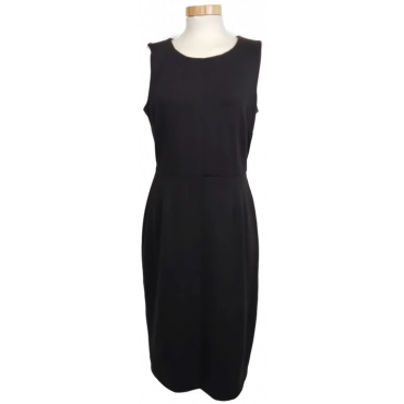 Comma Damen Kleid schwarz Gr. 38