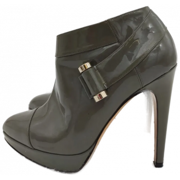 Escada Damen Pumps schlamm Gr. 37 