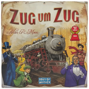 Zug um Zug: Die abenteuerliche Zugfahrt durchs Land! - Gesellschaftsspiel - Days of Wonder