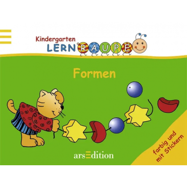 Kindergarten Lernraupe - Formen