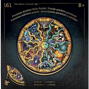 Premium Artefact Holz-Puzzle - Zodiac