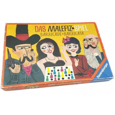 Das Malefiz Spiel - Barricade - Vintage Gesellschaftsspiel - RAVENSBURGER