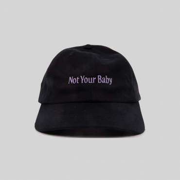 "Not Your Baby" Bio-Baumwoll Kappe
