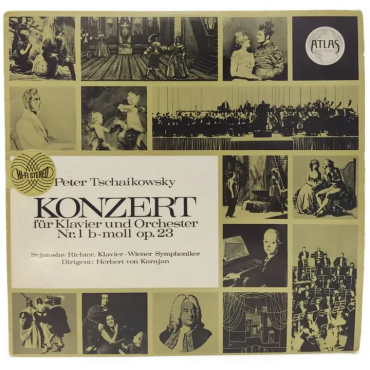 Vinyl LP - Tschaikowsky, Richter, Karajan - Konzert für Klavier und Orchester Nr. 1 b-moll op. 23