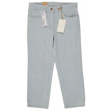 ZERRES Cora Damen Hose, balu/weiß - Gr. D 36