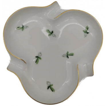 Augarten Porzellan Aschenbecher gemustert