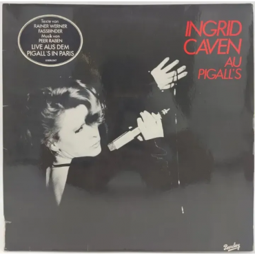 Vinyl LP - Ingrid Caven - Au Pigall's