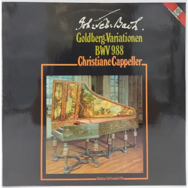 Vinyl LP - Christiana Cappeller - Goldberg Variationen BWV 988