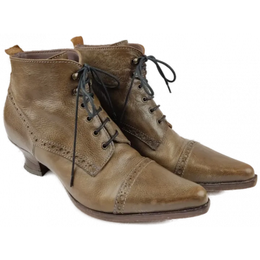 MOMA Damen Stiefeletten, braun - Gr. 37